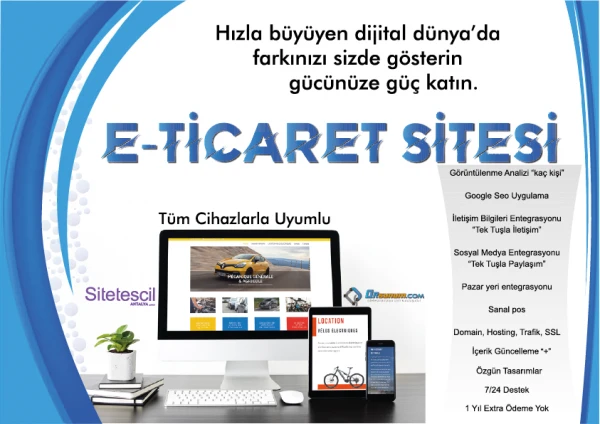 E-Ticaret Web Sitesi 