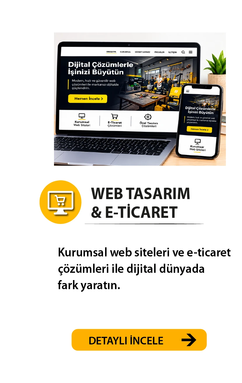 WEB TASARIM & E-TİCARET